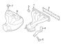 Diagram EXHAUST SYSTEM. EXHAUST MANIFOLD. for your 2012 Hyundai Sonata