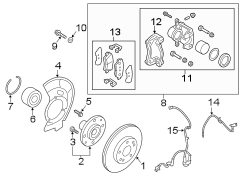 Disc Brake Kit (Left, Front)