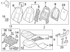 Seat Cushion Foam (Front)