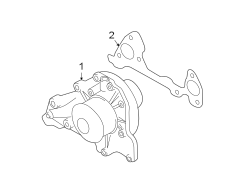 Diagram WATER PUMP. for your Hyundai