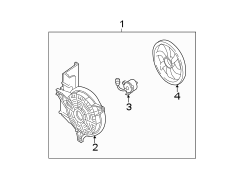 BLOWER ASSEMBLY - CONDERSER. Fan ASSEMBLY. 