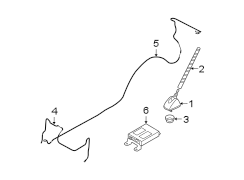 Diagram ANTENNA. for your 2012 Hyundai I30