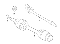 Diagram FRONT SUSPENSION. DRIVE AXLES. for your Hyundai