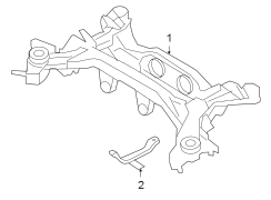 Diagram REAR SUSPENSION. SUSPENSION MOUNTING. for your Hyundai