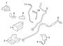 Diagram EMISSION SYSTEM. EMISSION COMPONENTS. for your Hyundai