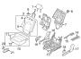 Diagram SEATS & TRACKS. SECOND ROW SEATS. for your Hyundai