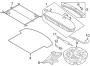 Diagram REAR BODY & FLOOR. INTERIOR TRIM. for your 2016 Hyundai Accent