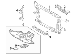 Radiator Support Air Duct (Upper)