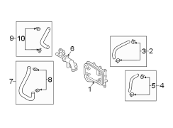 Automatic Transmission Oil Cooler Hose