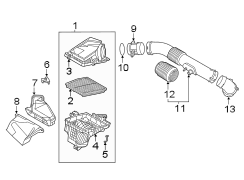 Air Filter and Housing Assembly