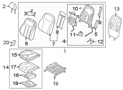 Seat Back Panel (Front, Rear)