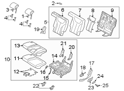 Seat Cushion Foam (Rear)