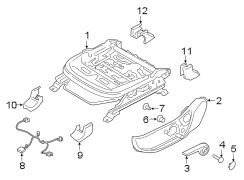 Diagram SEATS & TRACKS. TRACKS & COMPONENTS. for your Hyundai