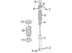 Suspension Shock Absorber (Rear)