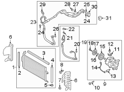 A/C Refrigerant Discharge Hose