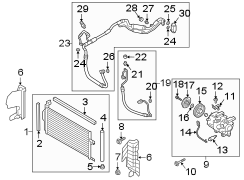 Radiator Support Air Deflector (Left)