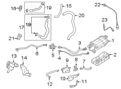 EMISSION SYSTEM. EMISSION COMPONENTS. (1/1)