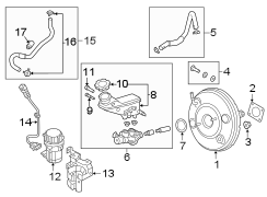 Brake Master Cylinder Reservoir