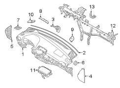 Instrument Panel Mounting Bracket