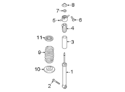 Suspension Shock Absorber (Rear)