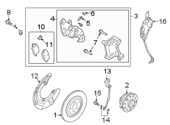 Disc Brake Caliper Piston Seal