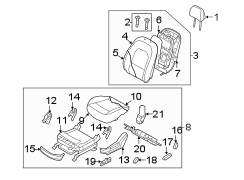 Seat Cushion Foam (Front)