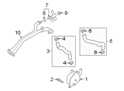 Engine Coolant Hose (Upper)