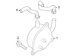 Automatic Transmission Oil Cooler (Front)