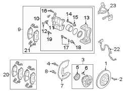 Disc Brake Anti-Rattle Clip