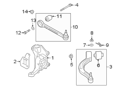 Suspension Control Arm (Right, Front, Lower)