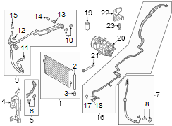 Diagram 1/2". 5/16". 5/8". Center. Lower. Upper. W/AUTO temp. W/O auto temp. W/O hybrid. for your Hyundai