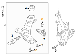 Diagram Awd. Fwd. for your Hyundai