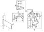 Diagram AIR CONDITIONER & HEATER. COMPRESSOR & LINES. CONDENSER. for your Hyundai