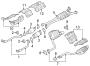 Diagram EXHAUST SYSTEM. EXHAUST COMPONENTS. for your Hyundai