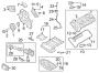 Diagram ENGINE PARTS. for your 2018 Hyundai Kona SE 2.0L FWD