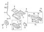 Diagram ENGINE PARTS. for your 2012 Hyundai Sonata