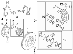 Disc Brake Kit (Left, Front)