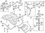 Diagram FUEL SYSTEM COMPONENTS. for your Hyundai