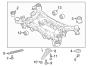 Diagram REAR SUSPENSION. SUSPENSION MOUNTING. for your 2016 Hyundai