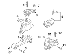 Engine Support Rod (Front, Rear)