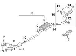 Exhaust Muffler (Front)