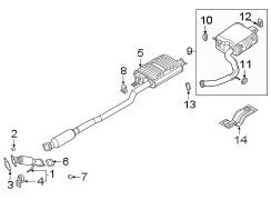 Exhaust Muffler (Front)