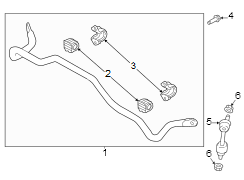 Suspension Stabilizer Bar (Rear)