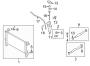 Diagram RADIATOR & COMPONENTS. for your 2016 Hyundai EQUUS