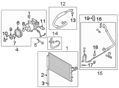 Liquid line. TUBE ASSEMBLY - SUCTION AND LIQUID. 