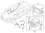 Diagram NAVIGATION SYSTEM COMPONENTS. for your 2013 Hyundai Genesis Coupe