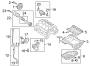 Diagram ENGINE PARTS. for your 2016 Hyundai Accent