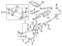 Diagram EXHAUST SYSTEM. EXHAUST COMPONENTS. for your 2013 Hyundai Elantra Coupe