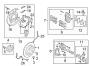 Diagram REAR SUSPENSION. BRAKE COMPONENTS. for your 2014 Hyundai Genesis Coupe