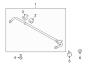 Diagram REAR SUSPENSION. STABILIZER BAR & COMPONENTS. for your Hyundai